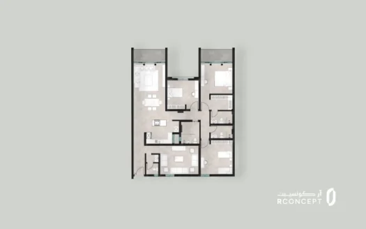 مساكن أروقة – شقة 3