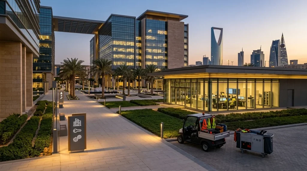 إدارة العقارات المؤسسية والمرافق